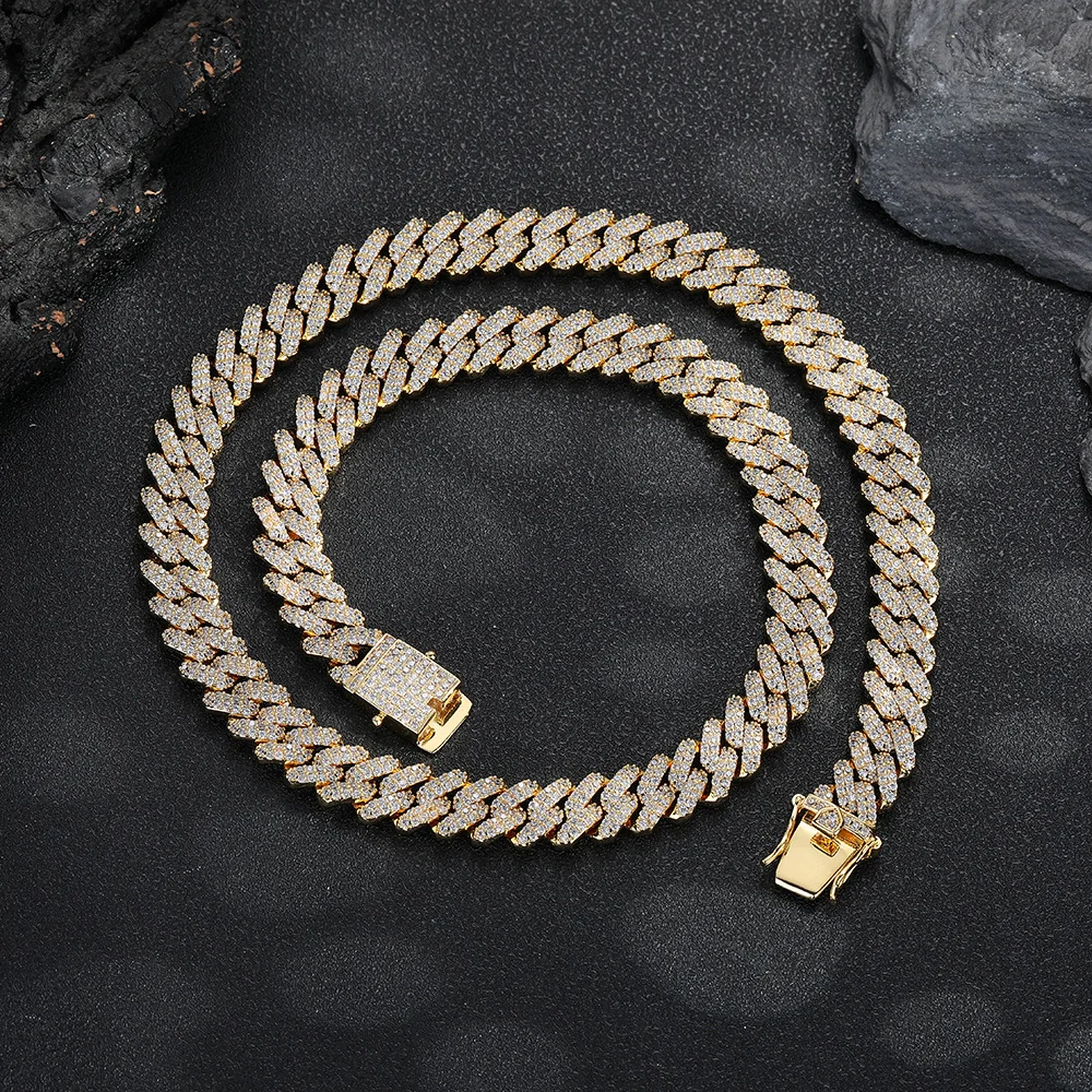 12mm Miami Cuban Link Chain