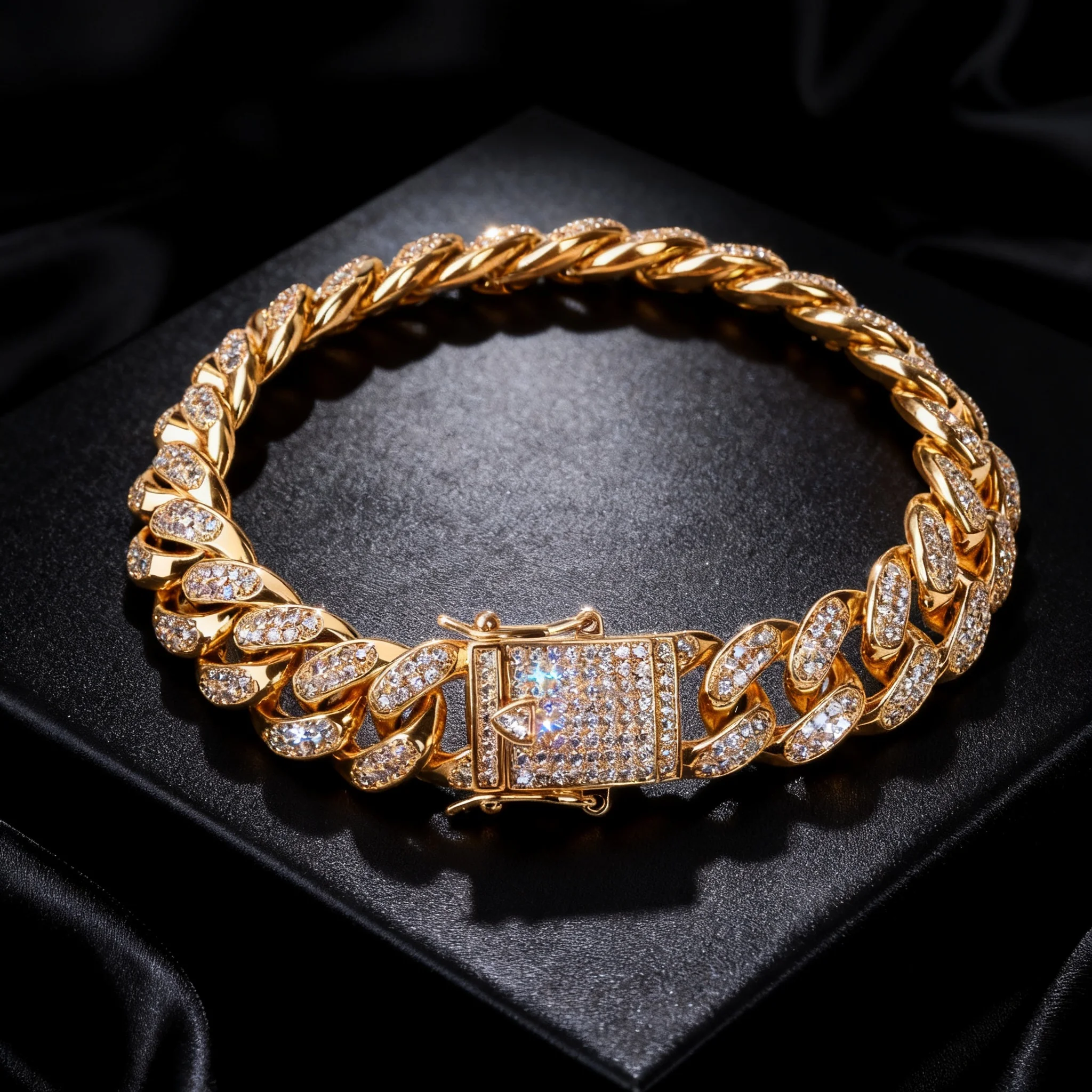 12mm Miami Cuban Link Bracelet