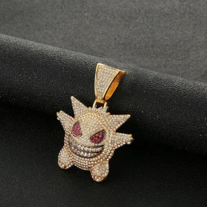 Iced Out Gengar Chain Set